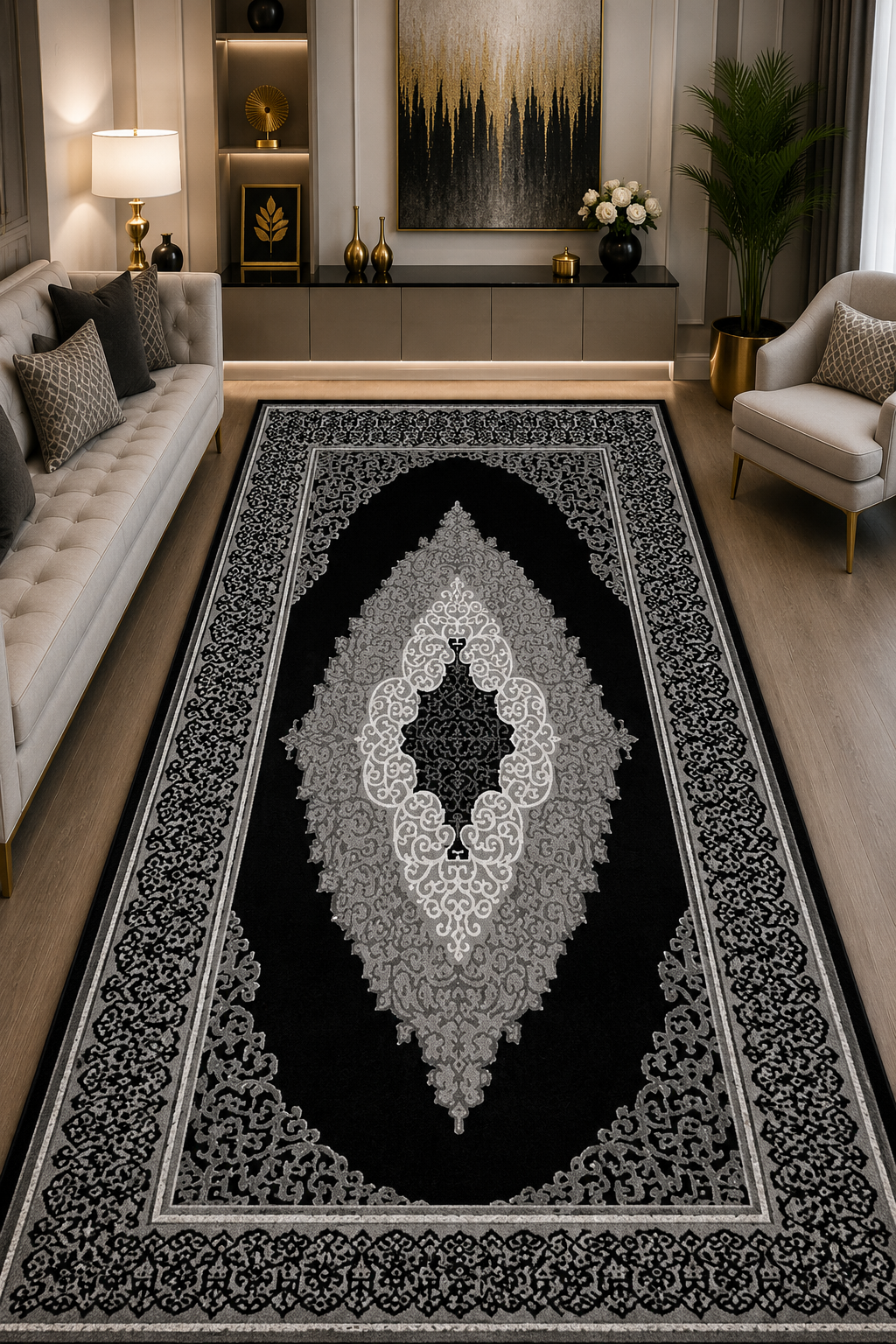 Exklusiver Türkischer Teppich – Modernes Design