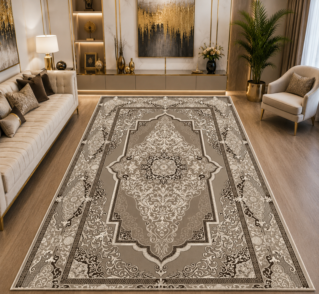 Exklusiver Türkischer Teppich – Modernes Design