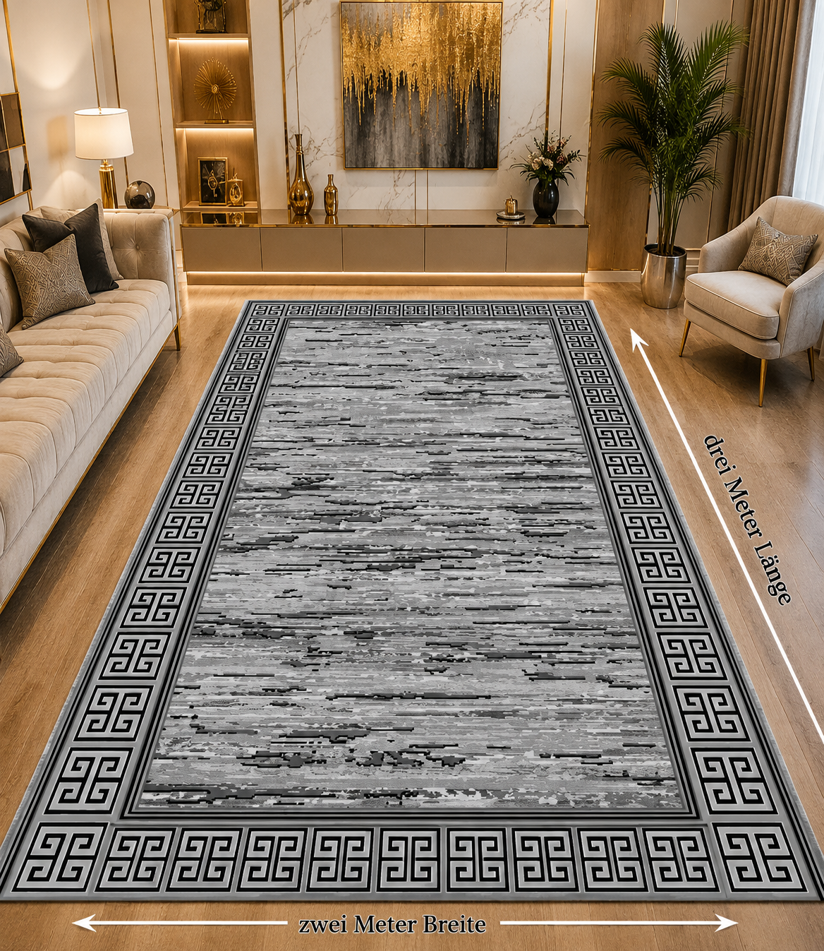 Exklusiver Türkischer Teppich – Modernes Design