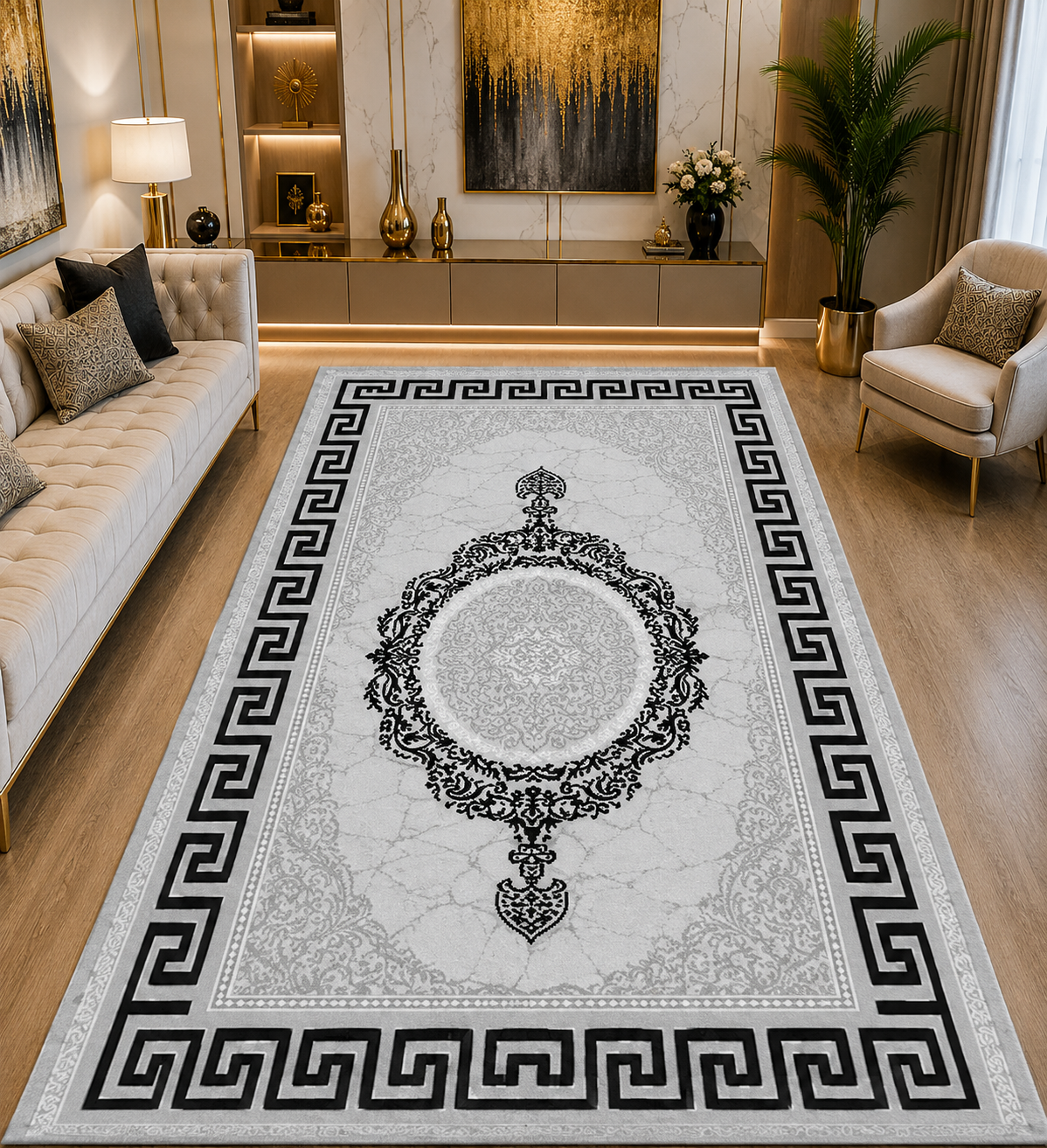 Exklusiver Türkischer Teppich – Modernes Design