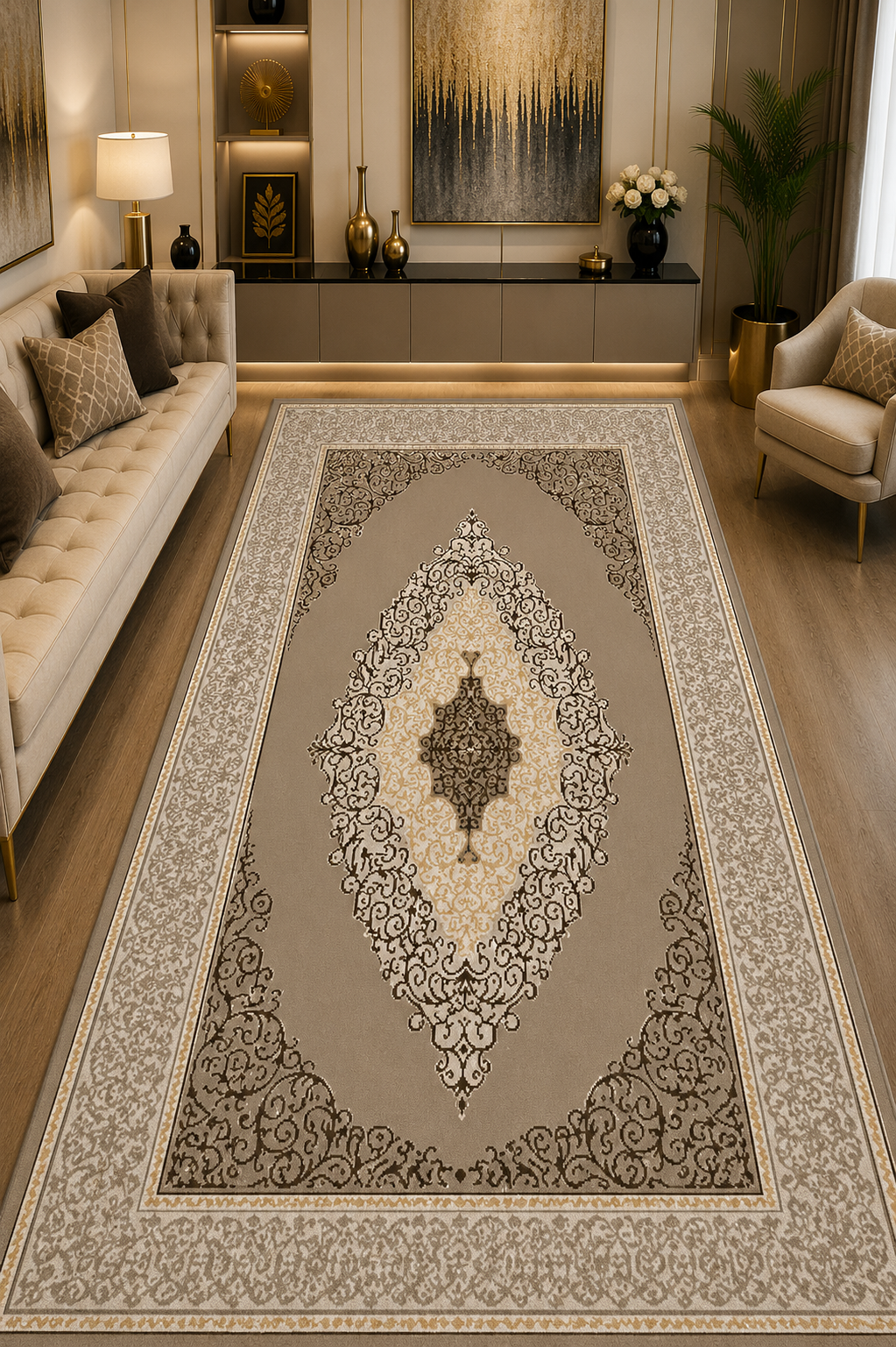 Exklusiver Türkischer Teppich – Modernes Design
