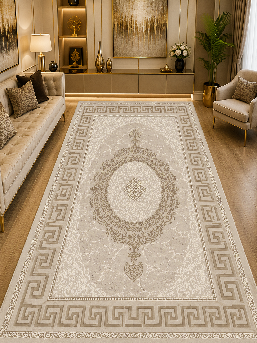 Exklusiver Türkischer Teppich – Modernes Design