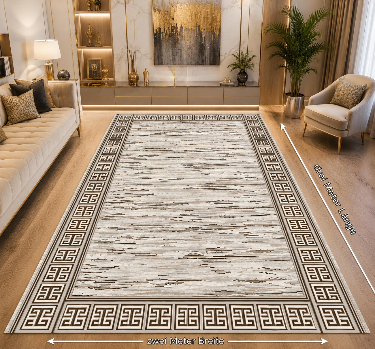 Exklusiver Türkischer Teppich – Modernes Design