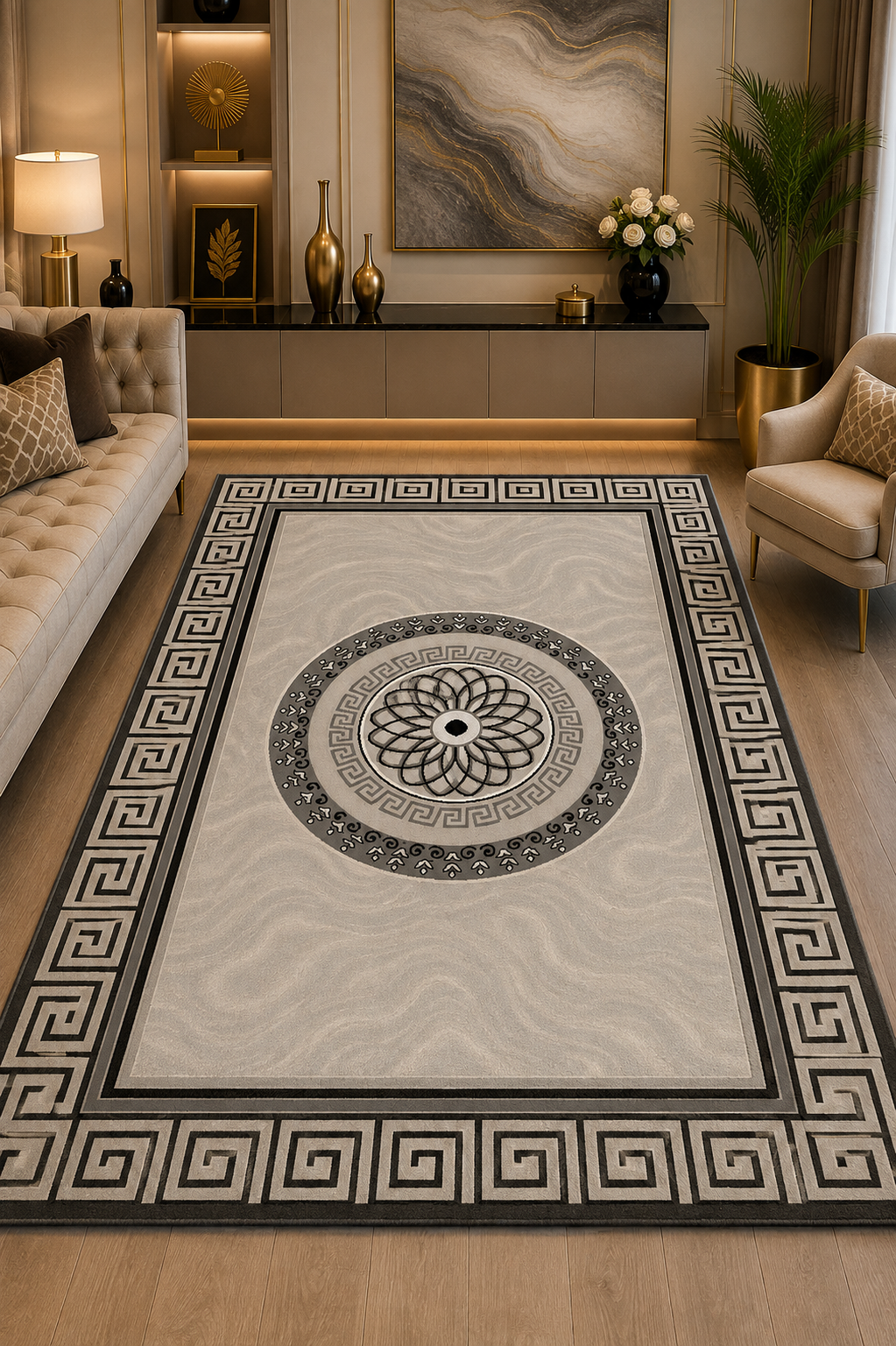 Exklusiver Türkischer Teppich – Modernes Design
