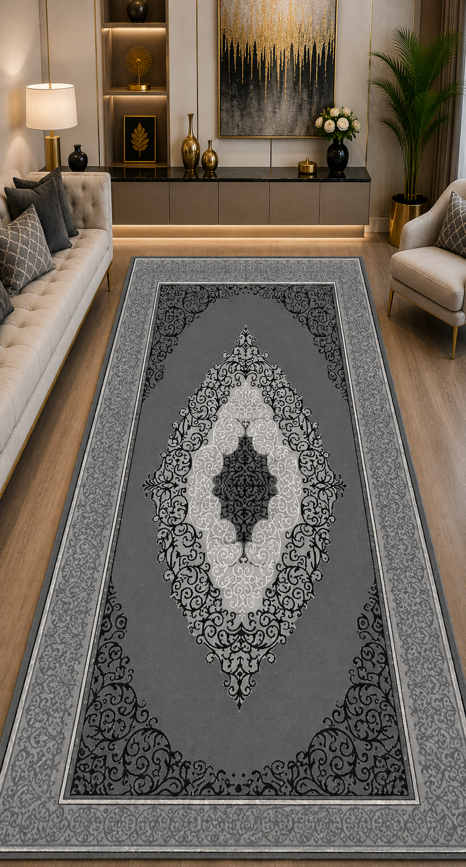 Exklusiver Türkischer Teppich – Modernes Design