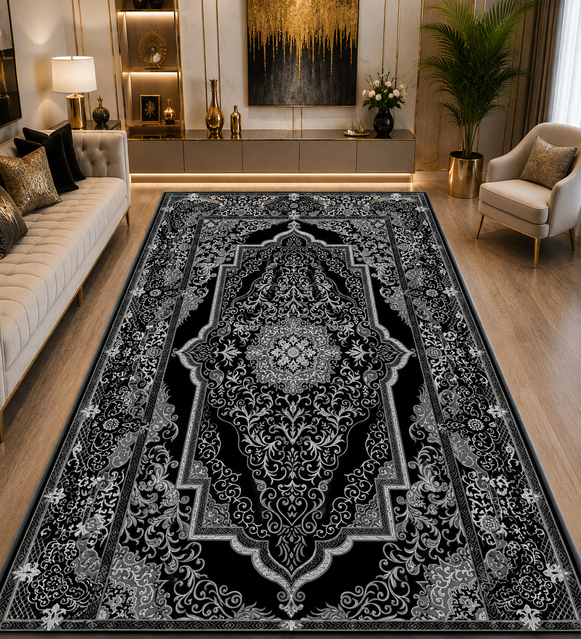 Exklusiver Türkischer Teppich – Modernes Design