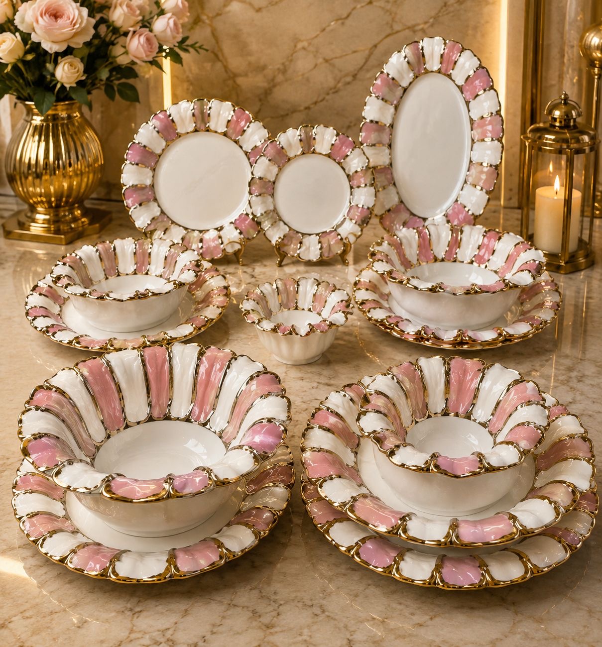 22-teiliges Dinner Set