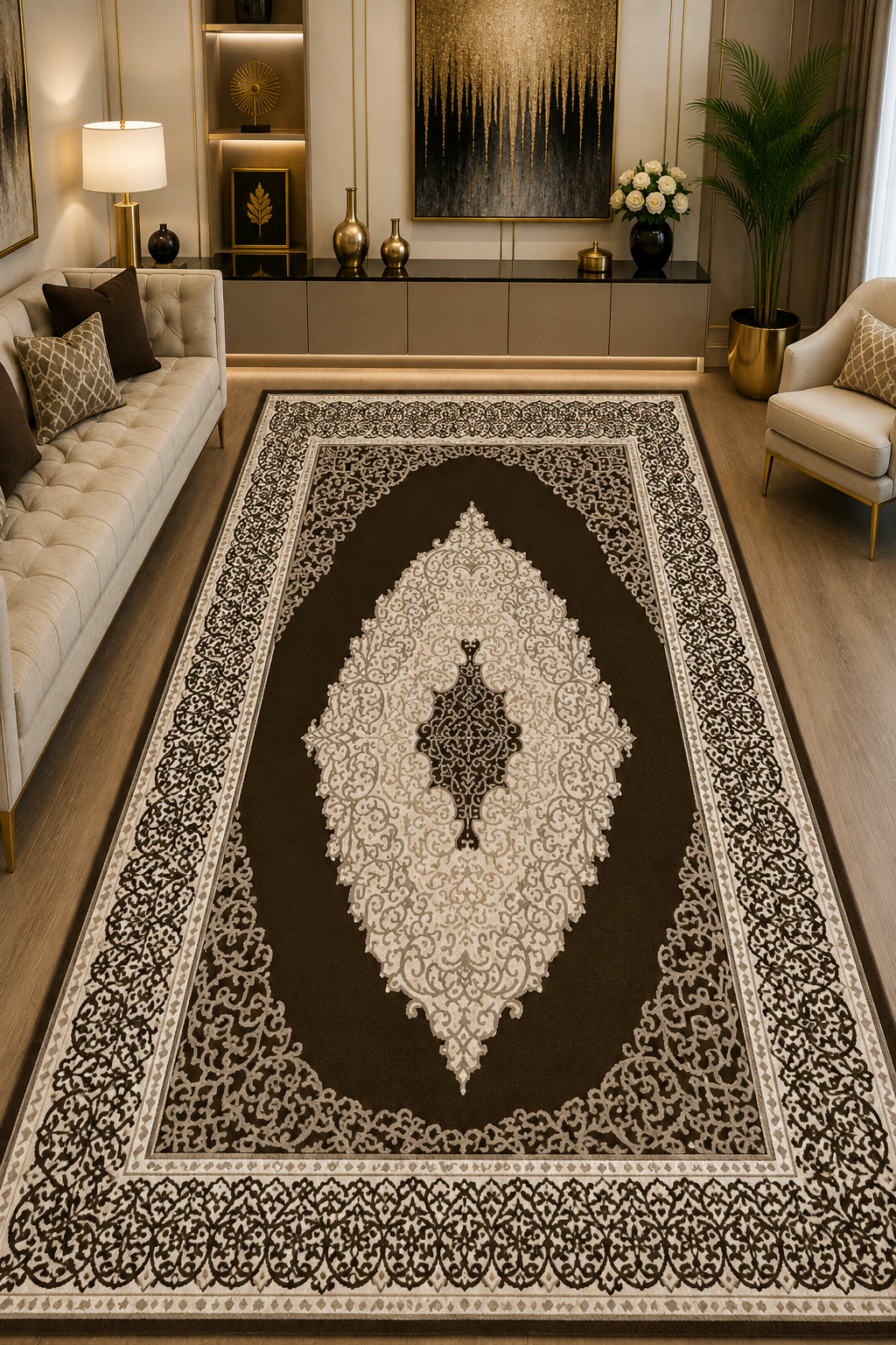 Exklusiver Türkischer Teppich – Modernes Design