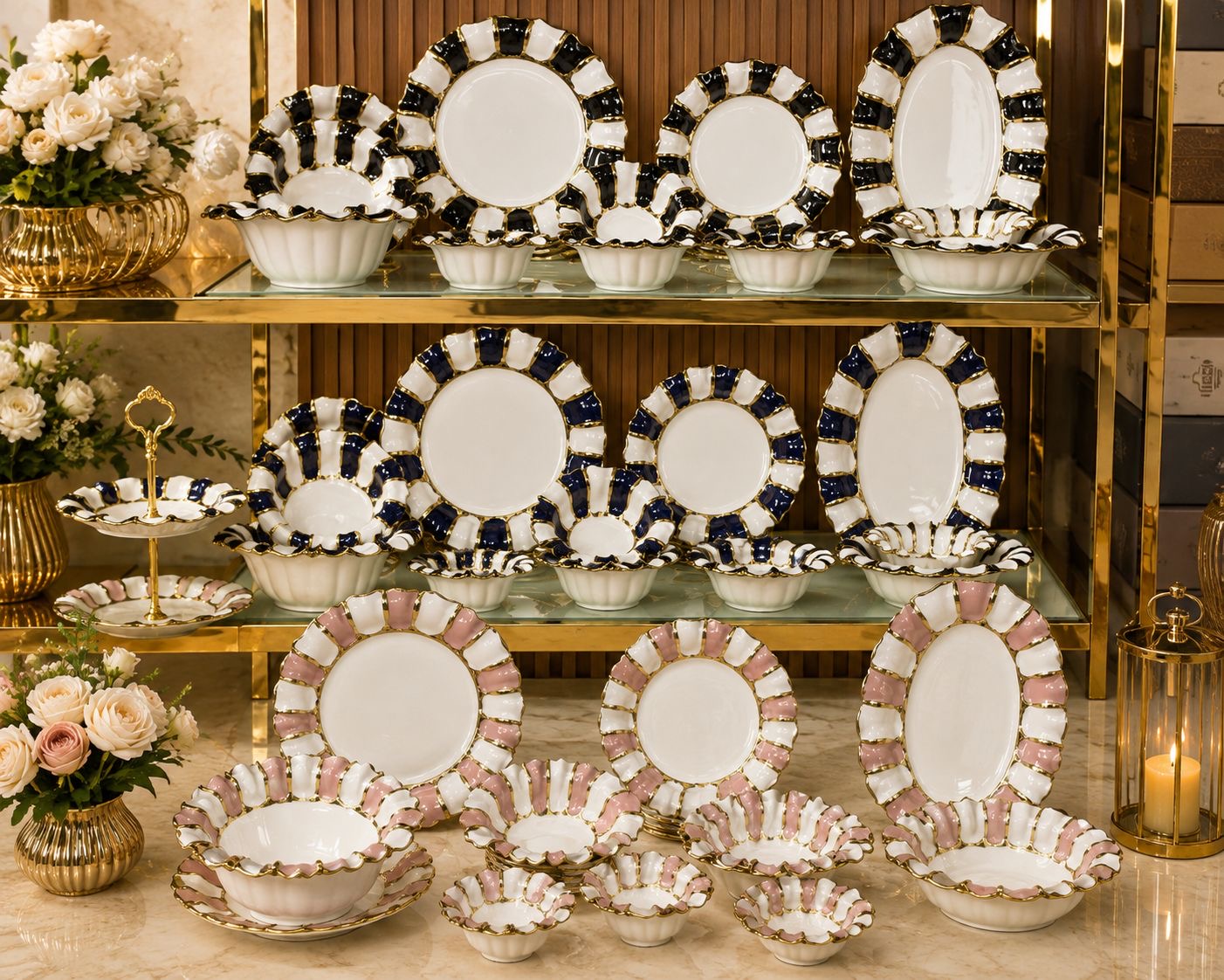 22-teiliges Dinner Set