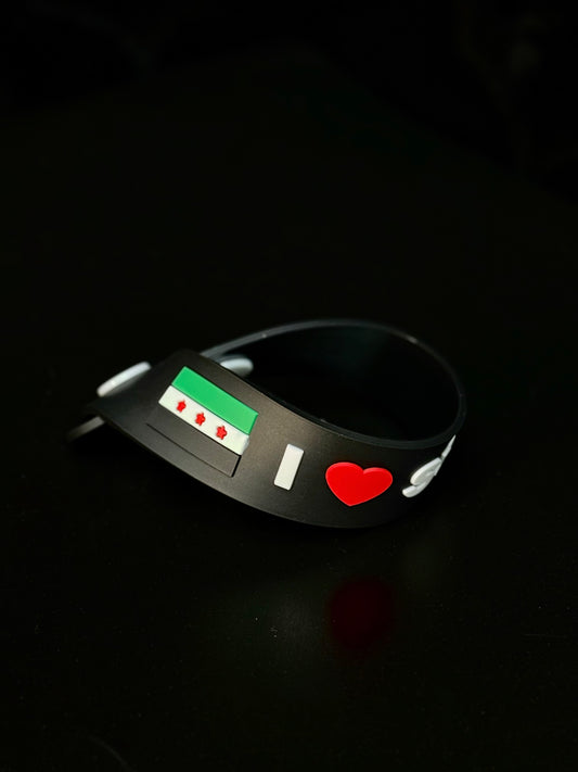 Syriskt Armband svart