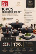 10-teiliges Kochgeschirr-Set
