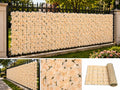 🌸 Künstlicher Blumen-Sichtschutzzaun – 3 m × 1 m