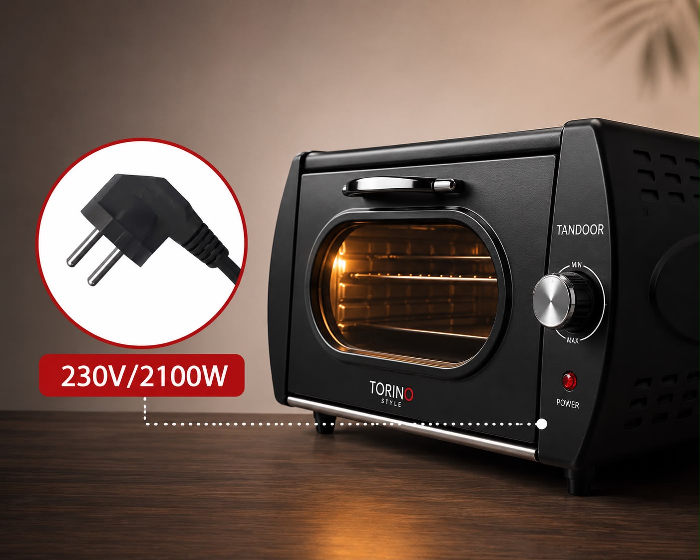 TORINO STYLE Tandoor Backofen – 2100W