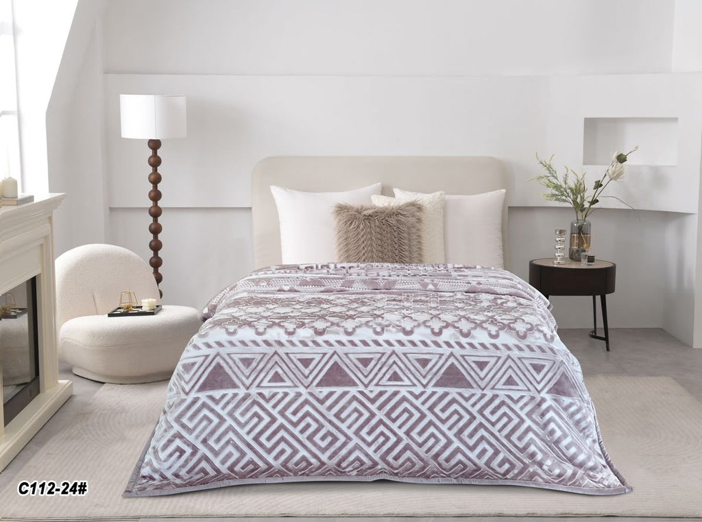 Kuscheldecke Muster Rosa