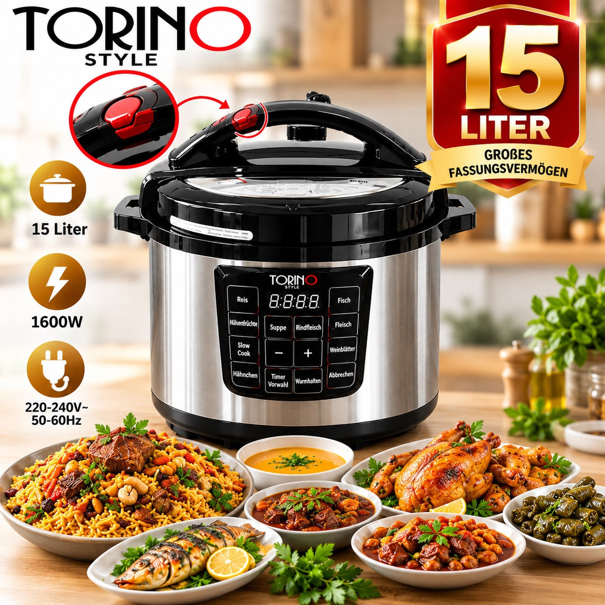 TORINO STYLE 15 Liter Produktbild